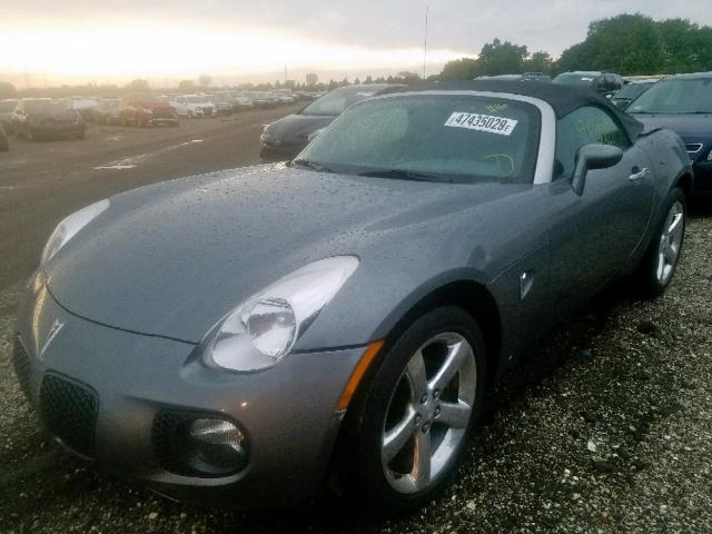 1G2MG35X37Y117964 - 2007 PONTIAC SOLSTICE G GRAY photo 2