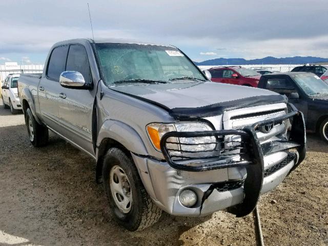 5TBDT44105S498538 - 2005 TOYOTA TUNDRA DOU SILVER photo 1