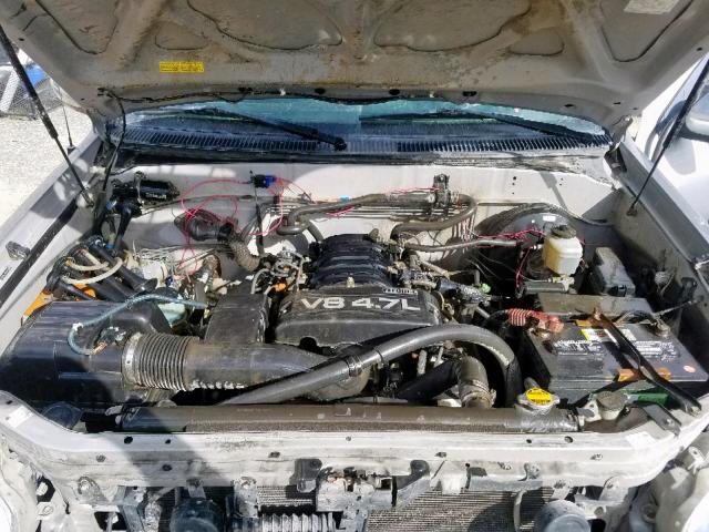 5TBDT44105S498538 - 2005 TOYOTA TUNDRA DOU SILVER photo 7