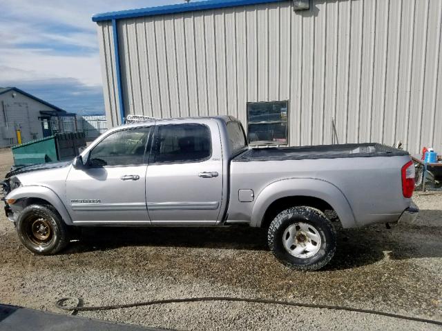 5TBDT44105S498538 - 2005 TOYOTA TUNDRA DOU SILVER photo 9