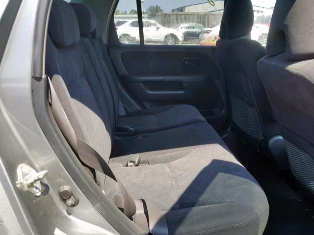 SHSRD78816U434848 - 2006 HONDA CR-V EX SILVER photo 6