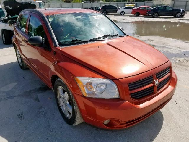 1B3HB48A09D163031 - 2009 DODGE CALIBER SX ORANGE photo 1