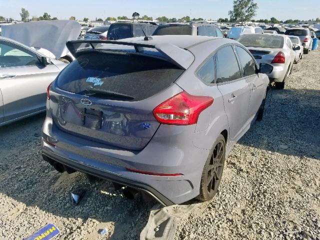 WF0DP3TH6H4122489 - 2017 FORD FOCUS RS GRAY photo 4