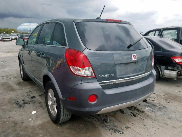 3GSCL33P68S512661 - 2008 SATURN VUE XE GRAY photo 3