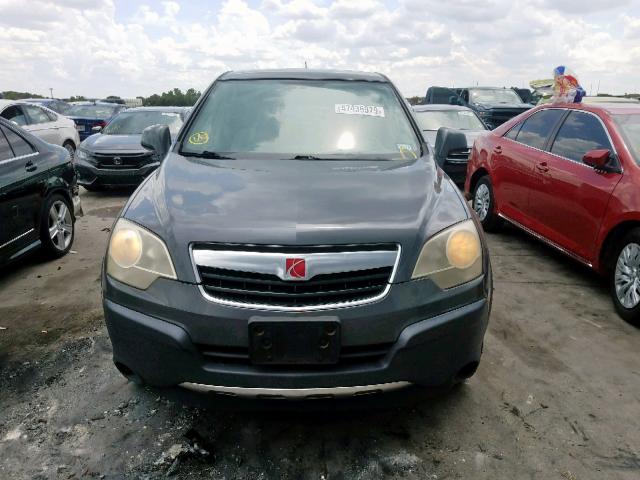 3GSCL33P68S512661 - 2008 SATURN VUE XE GRAY photo 9