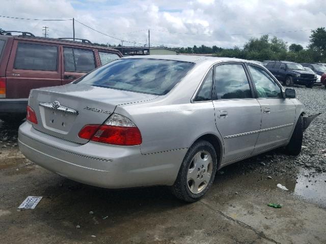 4T1BF28B44U384660 - 2004 TOYOTA AVALON XL SILVER photo 4