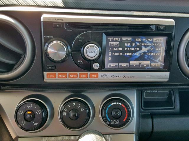 JTLZE4FE2B1118894 - 2011 TOYOTA SCION XB Silber Foto 9