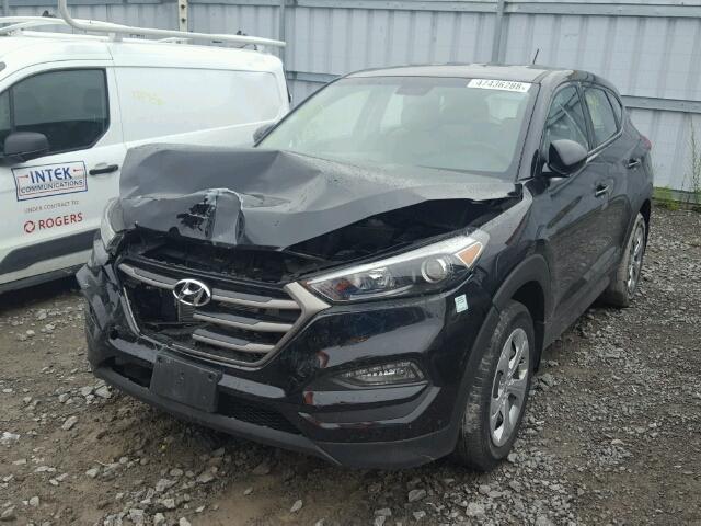 KM8J23A49GU232094 - 2016 HYUNDAI TUCSON SE BLACK photo 2