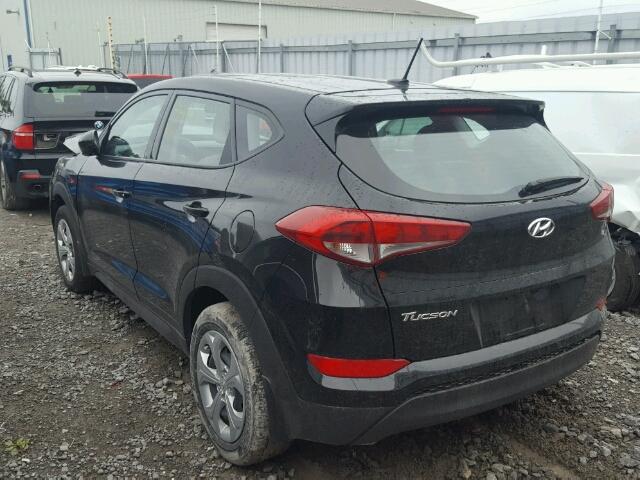 KM8J23A49GU232094 - 2016 HYUNDAI TUCSON SE BLACK photo 3