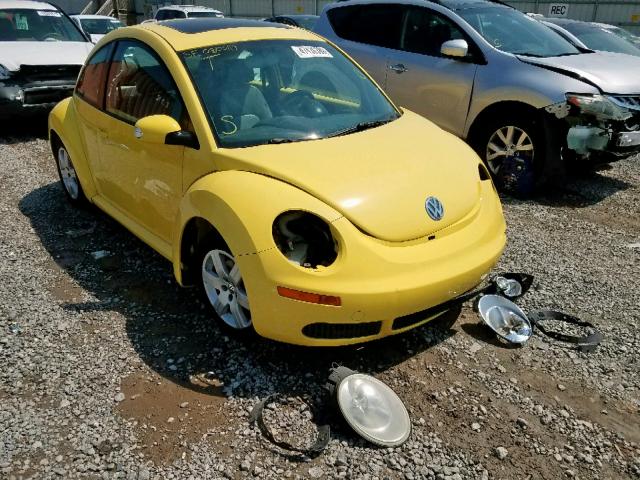 3VWRW31C37M510086 - 2007 VOLKSWAGEN NEW BEETLE ყვითელი ფოტო 1