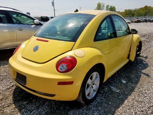 3VWRW31C37M510086 - 2007 VOLKSWAGEN NEW BEETLE ყვითელი ფოტო 4
