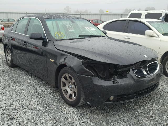 WBANA53514B167756 - 2004 BMW 525 I BLACK photo 1