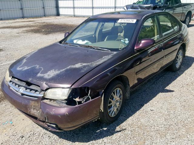 1N4DL01D7XC198388 - 1999 NISSAN ALTIMA XE PURPLE photo 2