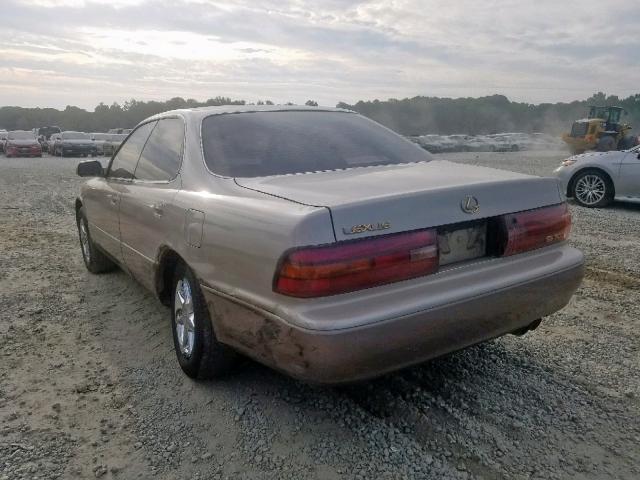 JT8VK13T3P0155940 - 1993 LEXUS ES 300 GOLD photo 3