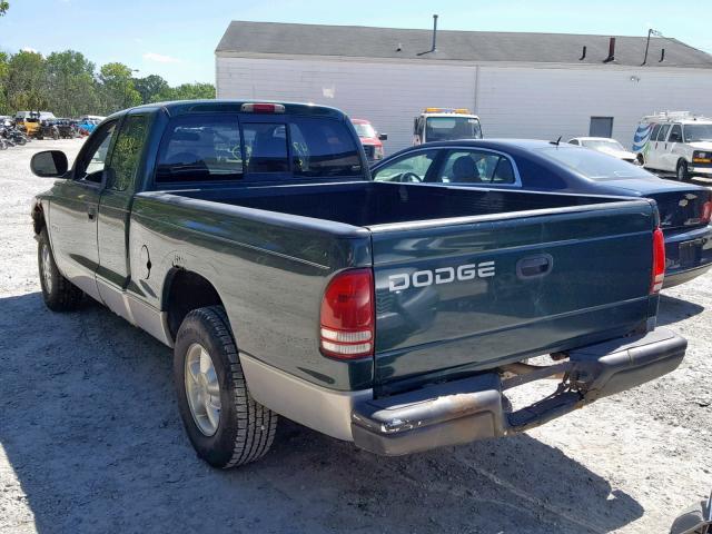 1B7GL22Y2XS283486 - 1999 DODGE DAKOTA TWO TONE photo 3