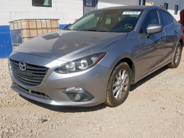 3MZBM1W75GM281854 - 2016 MAZDA 3 TOURING SILVER photo 2