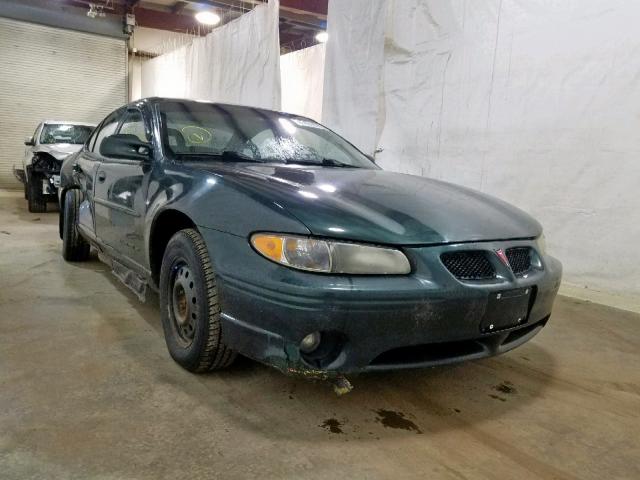 1G2WK52J21F257459 - 2001 PONTIAC GRAND PRIX GREEN photo 1