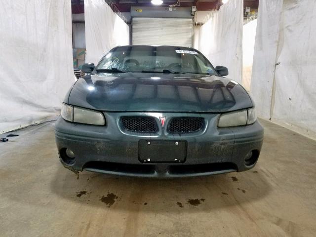1G2WK52J21F257459 - 2001 PONTIAC GRAND PRIX GREEN photo 10