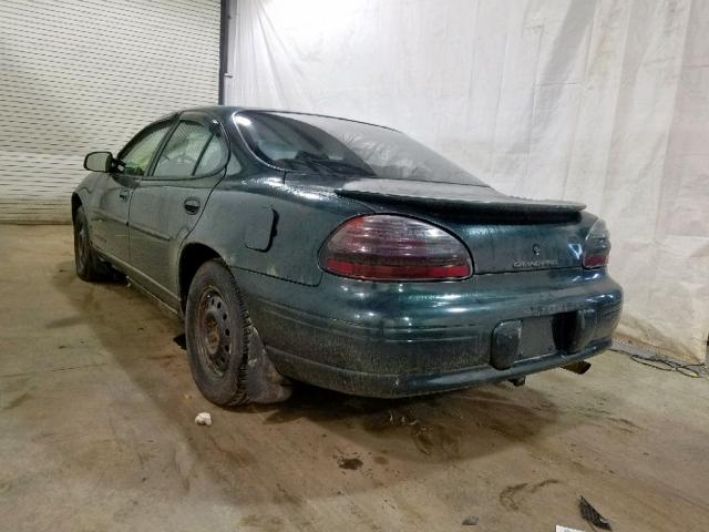 1G2WK52J21F257459 - 2001 PONTIAC GRAND PRIX GREEN photo 3