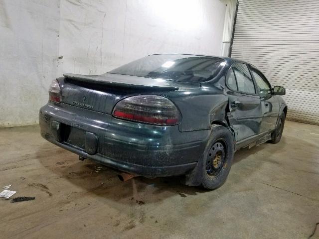 1G2WK52J21F257459 - 2001 PONTIAC GRAND PRIX GREEN photo 4