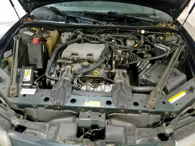 1G2WK52J21F257459 - 2001 PONTIAC GRAND PRIX GREEN photo 7