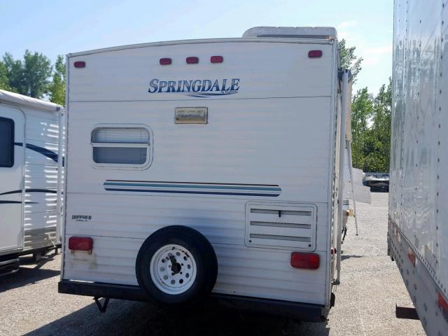 4YDT250224C110992 - 2004 KEYSTONE SPRINGDALE WHITE photo 4