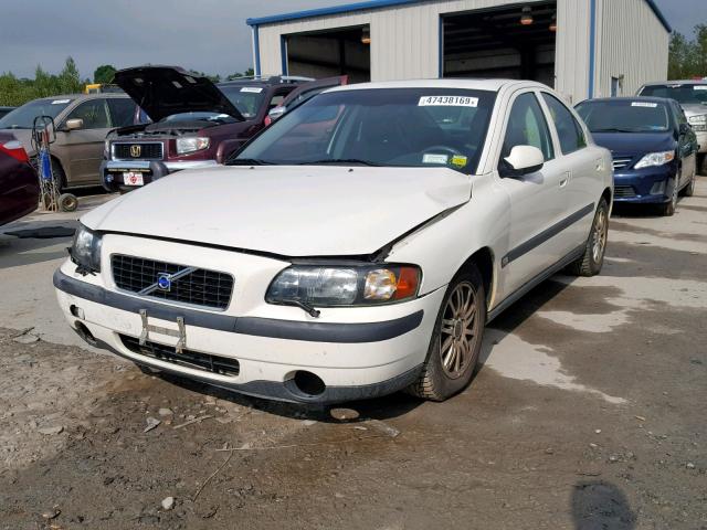 YV1RS61T932258033 - 2003 VOLVO S60 WHITE photo 2