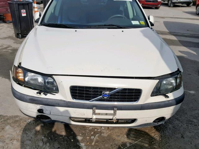 YV1RS61T932258033 - 2003 VOLVO S60 WHITE photo 7