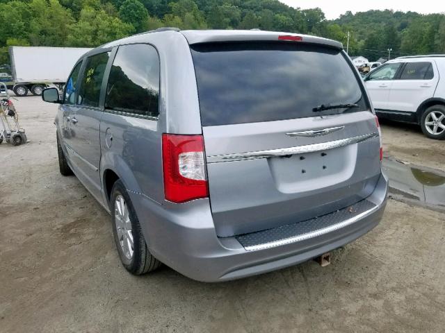 2C4RC1BG6DR809268 - 2013 CHRYSLER TOWN & COU SILVER photo 3