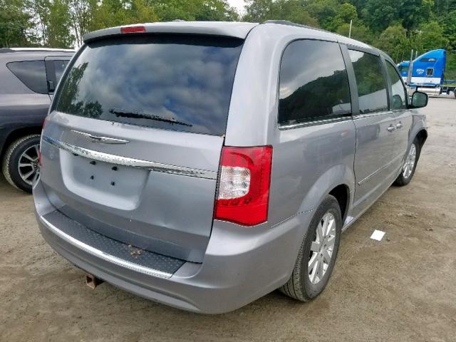 2C4RC1BG6DR809268 - 2013 CHRYSLER TOWN & COU SILVER photo 4