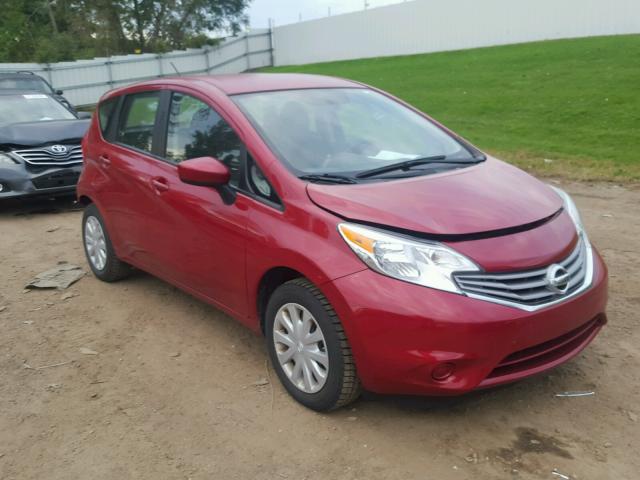 3N1CE2CP4FL374452 - 2015 NISSAN VERSA NOTE RED photo 1