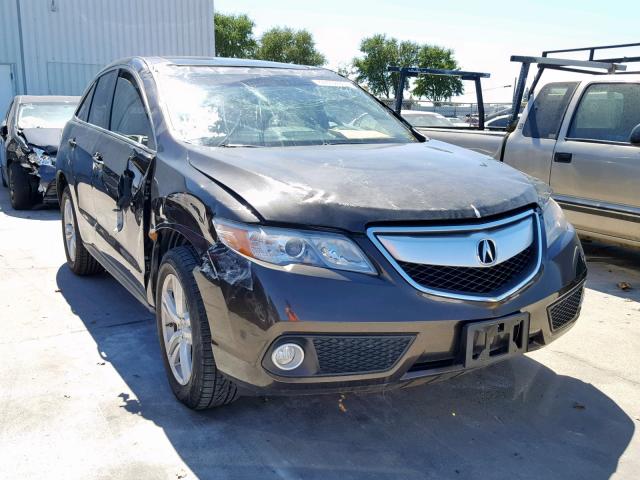 5J8TB4H57EL009638 - 2014 ACURA RDX TECHNO BROWN photo 1