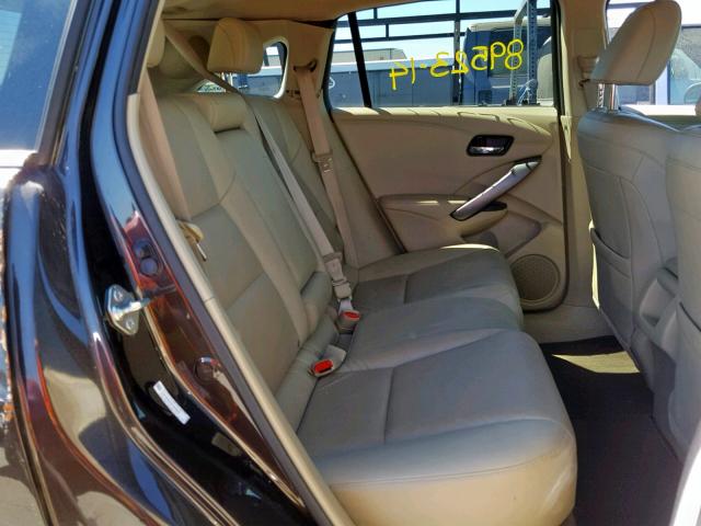 5J8TB4H57EL009638 - 2014 ACURA RDX TECHNO BROWN photo 6