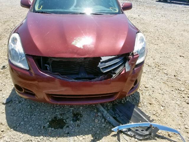 1N4AL2AP4AC131196 - 2010 NISSAN ALTIMA BAS RED photo 9