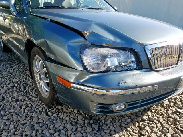 KMHFU45E34A293916 - 2004 HYUNDAI XG 350 BLUE photo 9