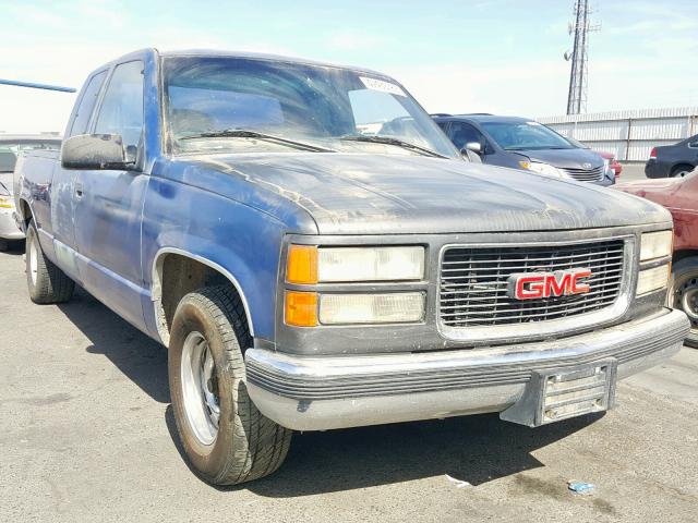 2GTEC19R0V1512244 - 1997 GMC SIERRA C15 BLUE photo 1