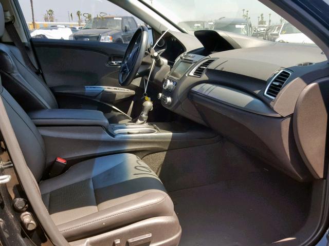 5J8TB4H59GL005240 - 2016 ACURA RDX TECHNO BLACK photo 5