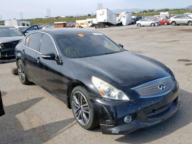 JN1CV6AP3AM409443 - 2010 INFINITI G37 BASE BLACK photo 1