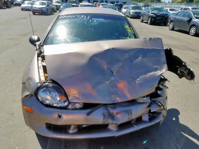 1B3ES46CXYD588021 - 2000 DODGE NEON BASE TAN photo 9