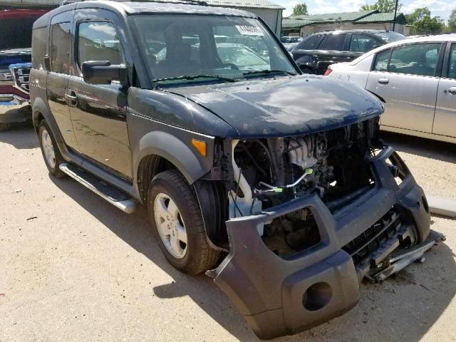 5J6YH28605L007532 - 2005 HONDA ELEMENT EX BLACK photo 1