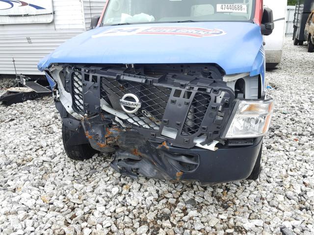 1N6BF0LY7GN801382 - 2016 NISSAN NV 2500 S TWO TONE photo 9