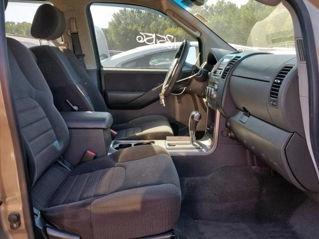 5N1AR18W67C615553 - 2007 NISSAN PATHFINDER BROWN photo 5