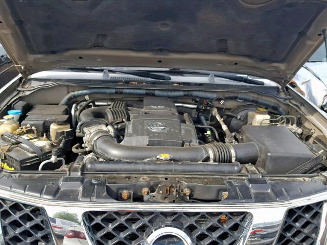 5N1AR18W67C615553 - 2007 NISSAN PATHFINDER BROWN photo 7