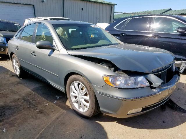 KMHFC46F56A102235 - 2006 HYUNDAI AZERA SE GREEN photo 1