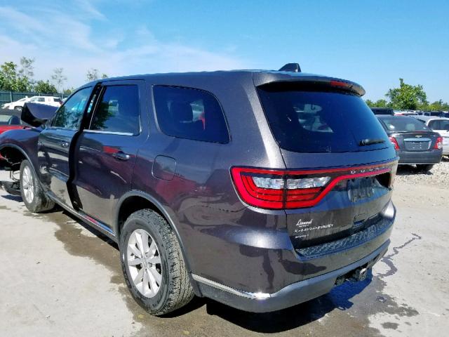 1C4RDJFG5FC766481 - 2015 DODGE DURANGO SS GRAY photo 3