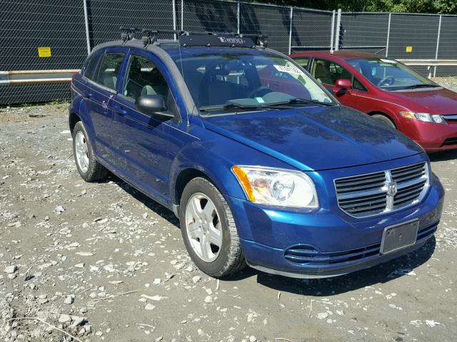 1B3HB48A99D174612 - 2009 DODGE CALIBER SX BLUE photo 1