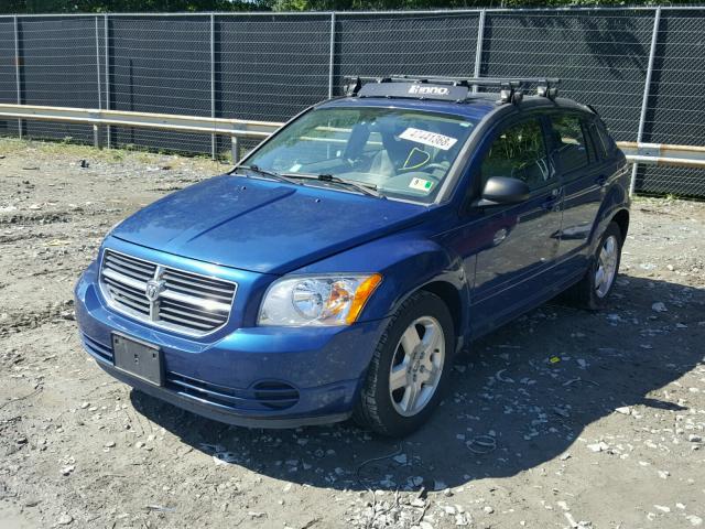 1B3HB48A99D174612 - 2009 DODGE CALIBER SX BLUE photo 2