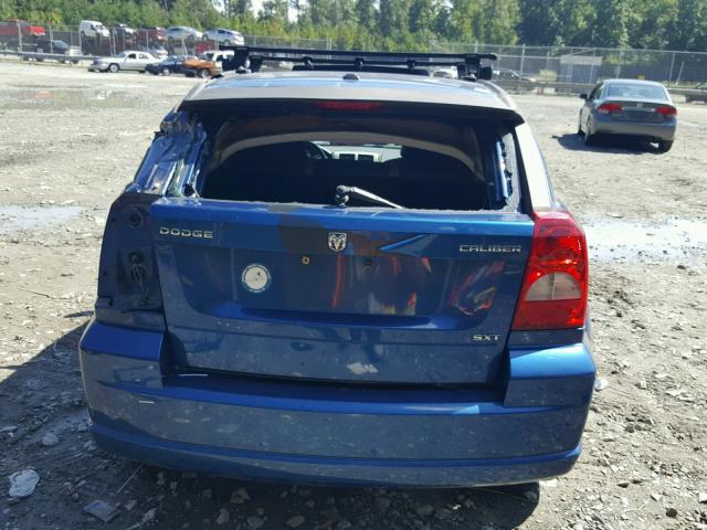 1B3HB48A99D174612 - 2009 DODGE CALIBER SX BLUE photo 9