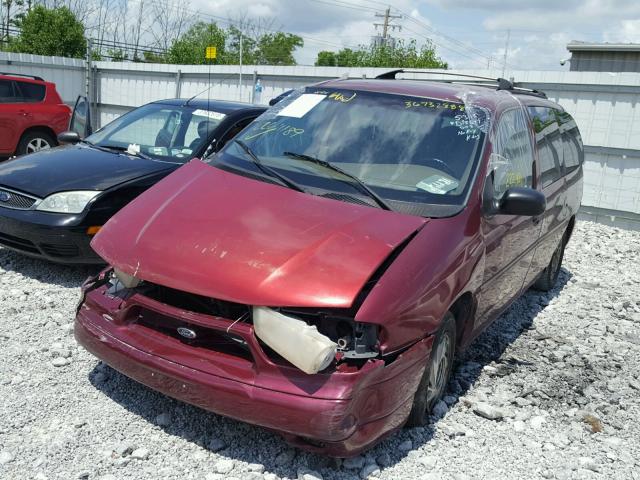 2FMZA5148WBD15697 - 1998 FORD WINDSTAR W RED photo 2