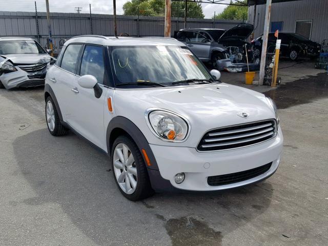 WMWZB3C54DWR36195 - 2013 MINI COOPER COU WHITE photo 1